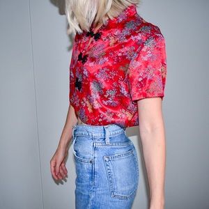Vintage oriental top